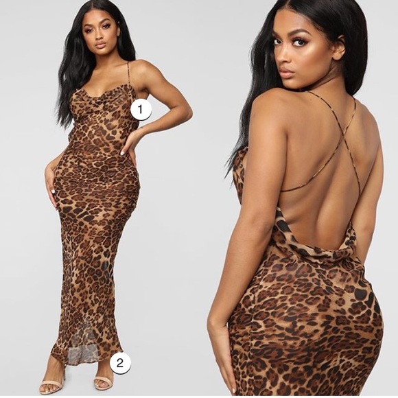 leopard print dress fashion nova
